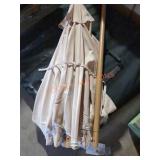 Ainfox 7.5 ft patio umbrella Tan