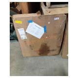 Vingli outdoor glass square table