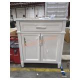 White 36' Caville Vanity With Sink Top