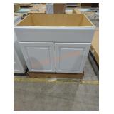 White Base Cabinet 36' x 24.5' x 35'