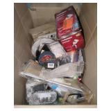 Box Lot Assorted Home Improvement Items