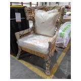 Wicker Woven Cushioned Chair