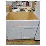 36' Sink Base Cabinet, Damaged