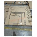 StyleWell 42' x 42' Slat Square Table, White