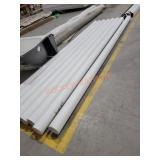 (8) 10ft Pieces of 4' PVC Pipe