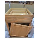 24' Base Cabinet,Damaged