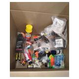 Box Lot Assorted Home Improvement Items