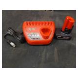 MILWAUKEE M12 Battery and Charger