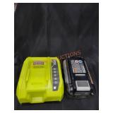 Ryobi 40v Lithium 4Ah Battery Combo
