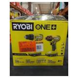 RYOBI ONE+ 18V 2 Tool Combo Kit