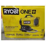 RYOBI ONE+ 18V Forced Air Propane Heater