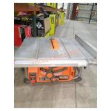 Ridgid 10' Table Saw