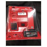 Milwaukee m18 battery and charger