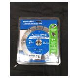 7' diamond segmented blade