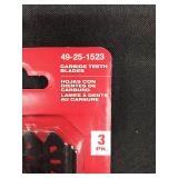 Milwaukee carbide teeth blades