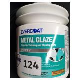 Metal glaze putty