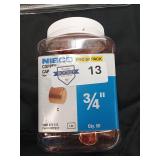 Nibco Cooper caps 3/4