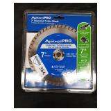 7' diamond turbo blade