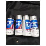 Paint silver and black