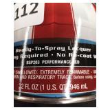 Quart spray lacquer