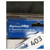 4' diamond turbo blade