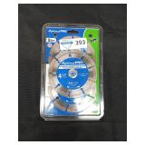 4 1/2' diamond segmented blade, 3 pk