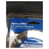 4 1/2' diamond turbo blade