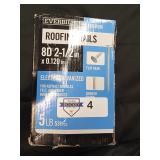 Exterior roofing nails