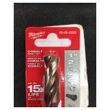 Milwaukee 1/2' cobalt drill bit