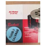 Beckett a/c motor 1/7 HP psc