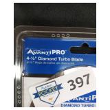 4 1/2' diamond turbo blade