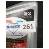 Valvoline high mileage 5w-20 motor oil