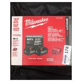 Milwaukee 2 batteries n charger