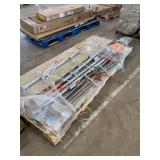 Aluminum Platforms, Galvanized Guardrails