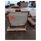 36in sink base cloud color