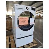 LG ThinQ Washer with Drawer Storage