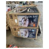 5-Piece Woven & Metal Sectional Set