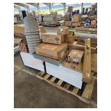 HDX Cabinet, Light Fixture, Hose Pots, Shower