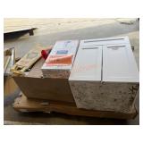 Glacier Bay Toilet, Vanity (damaged) Lifeproof