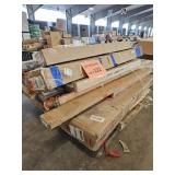 Platform Bed, Electric Fireplace, Rugs, Mattress,