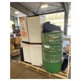 Freestanding Cabinet, Trash Cans, Cushion