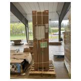 24ï¿½x90ï¿½ white cabinet