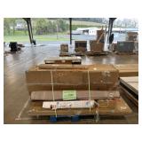 18ï¿½ utility cabinet, led lamp,rug, unopened boxes