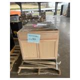 36ï¿½ unfinished cabinet 2xbid