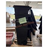 Otter 48 fallen trash cans 7x the Bid