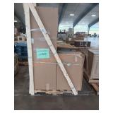 24in white base cabinet, stove vent, 30in white