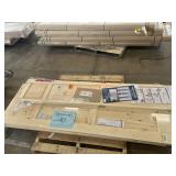 Bifold doors, unfinished doors