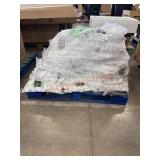 Margo Rainforest Snow White pebbles 35x the Bid