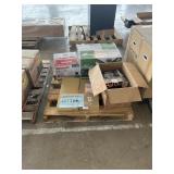 Bath fan, ceiling fan, two handle faucets