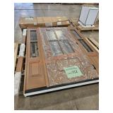 Exterior Door with SideLite 65x82' Opening